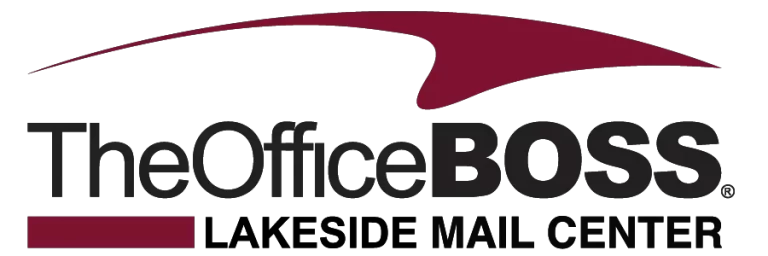 LMC LAKESIDE MAIL CENTER LOGO